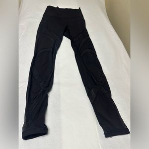Lululemon Women Wunder Under HR 7/8 Tight *MESH Design Lux 🪻